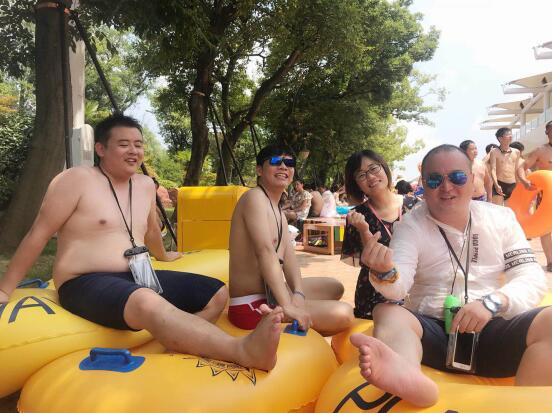 文軍營(yíng)銷上海總公司事業(yè)一部團(tuán)建活動(dòng)